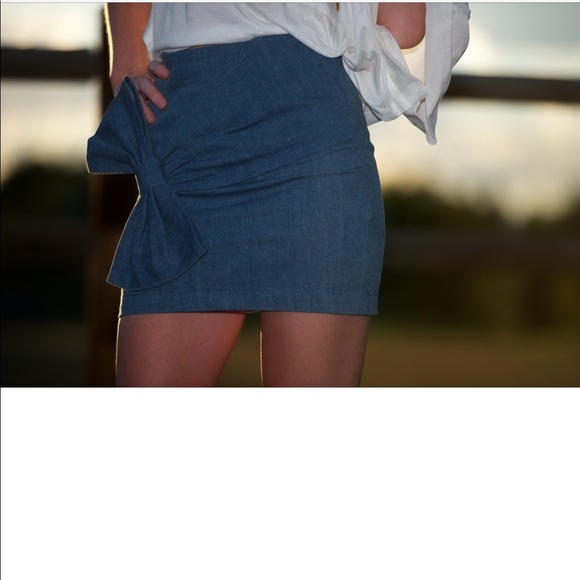 Grey Ant Bow Skirt S NWOT - Picture 4 of 7